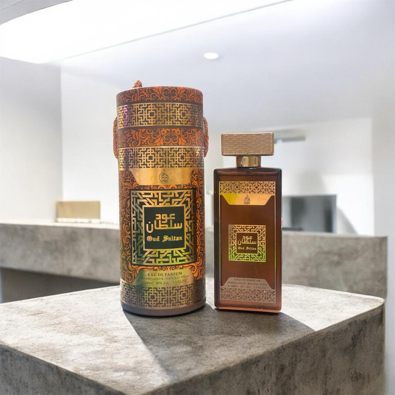Oud Sultan With body spray ( Allow to open )