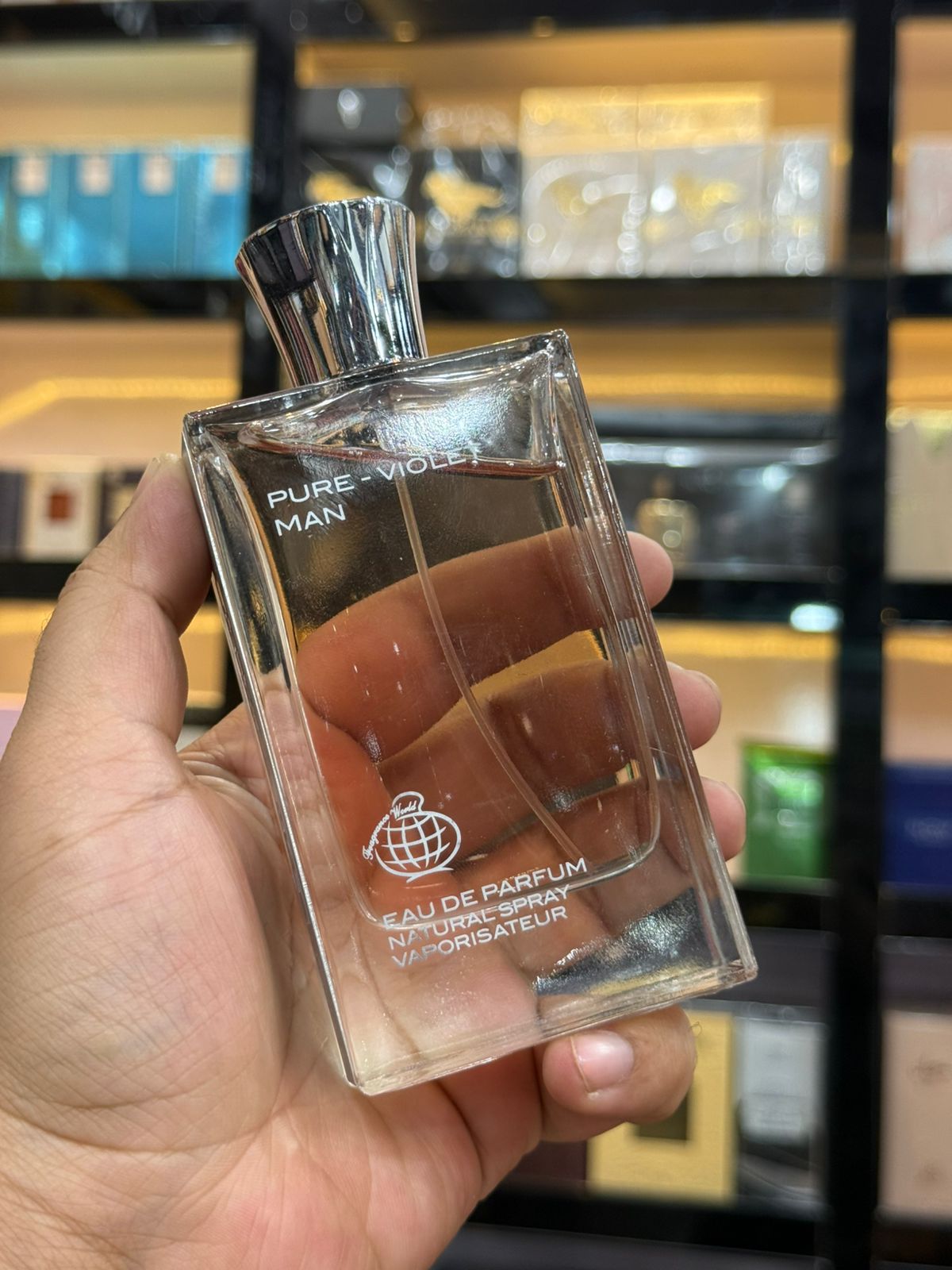 Pure Violet Perfume with FREE Body Spray Gift – Parcel Open Before Payment