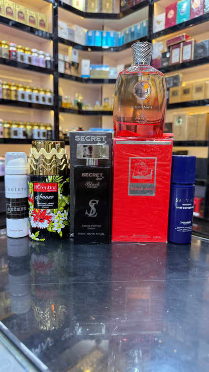 Kings men Secret love special Deal 5 Perfumes (allow to open)