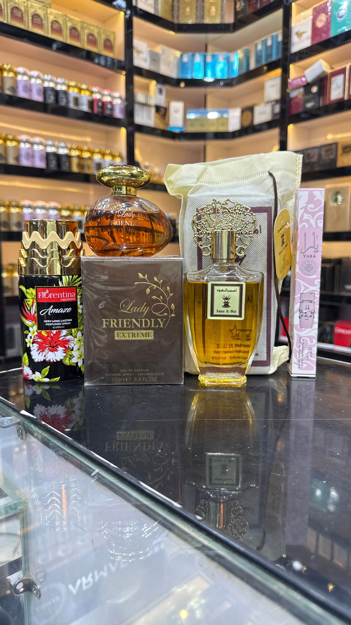Ameer ul Oud & Friendly Perfume With Free gifts (Allow to open)