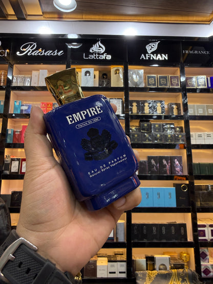 Empire perfume by fragrance world 100 ML (allow to open)