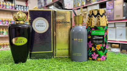 Accent opera edition gold made in France Perfuem deal (allow to open)
