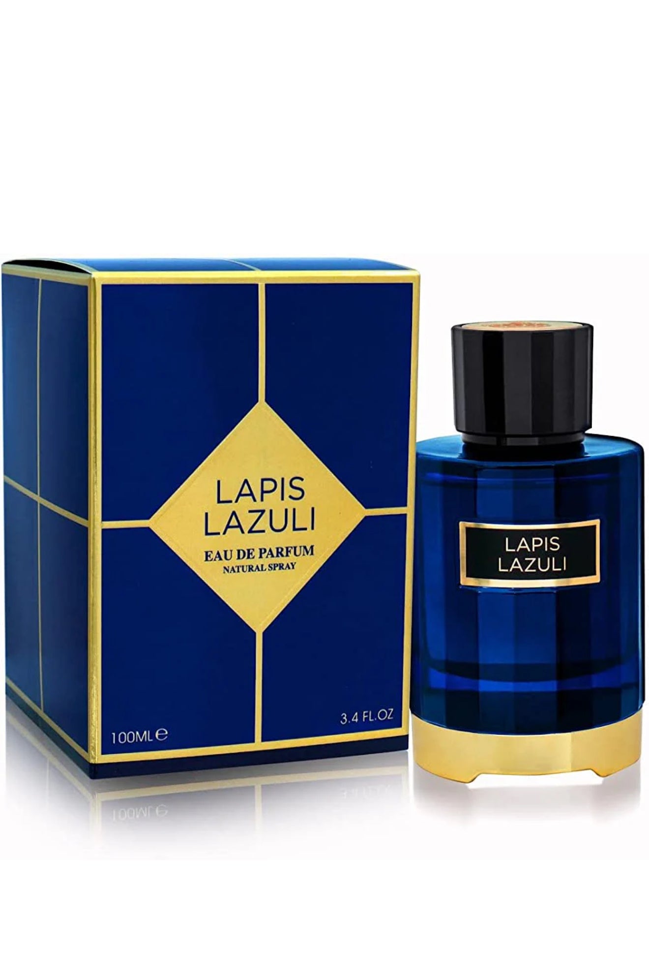 Lapis Lazuli - Eau De Parfum - By Fragrance World - Perfume For Unisex, 100ml one Spray gift (allow to open