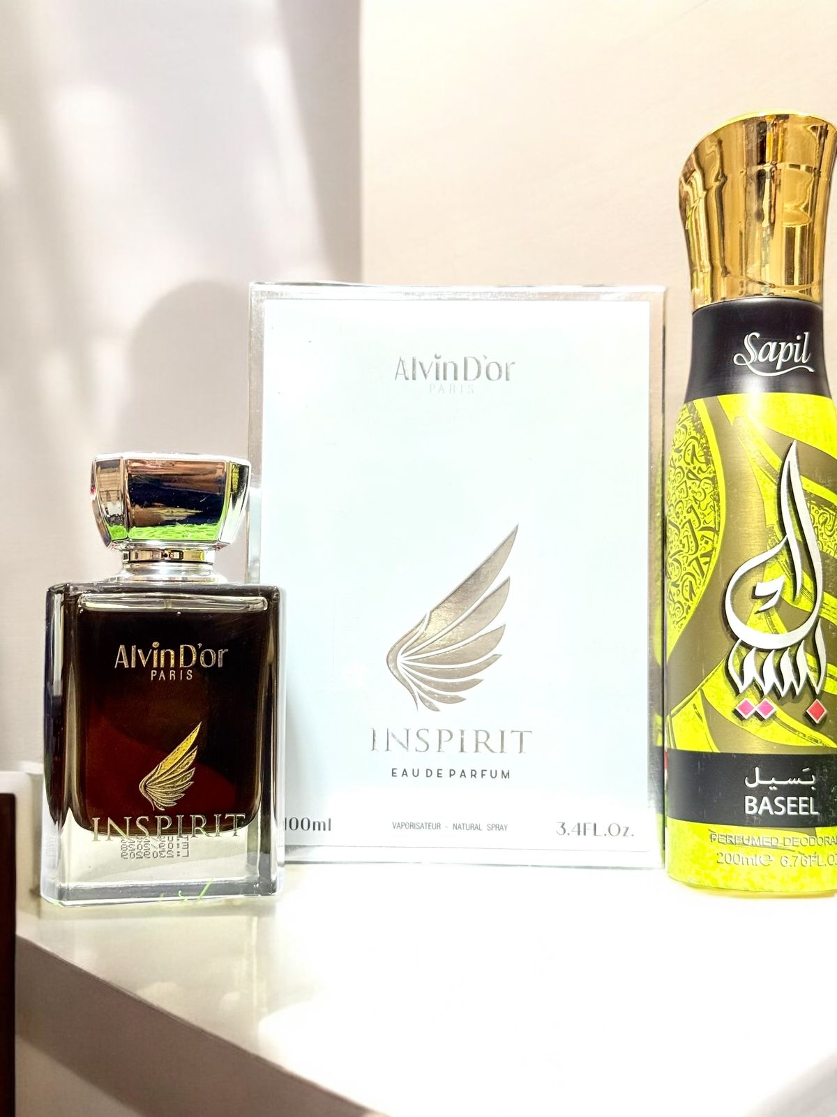 Inspirit Perfume 100ml by Alvin D’or with Body Spray Gift (Allow to Open)