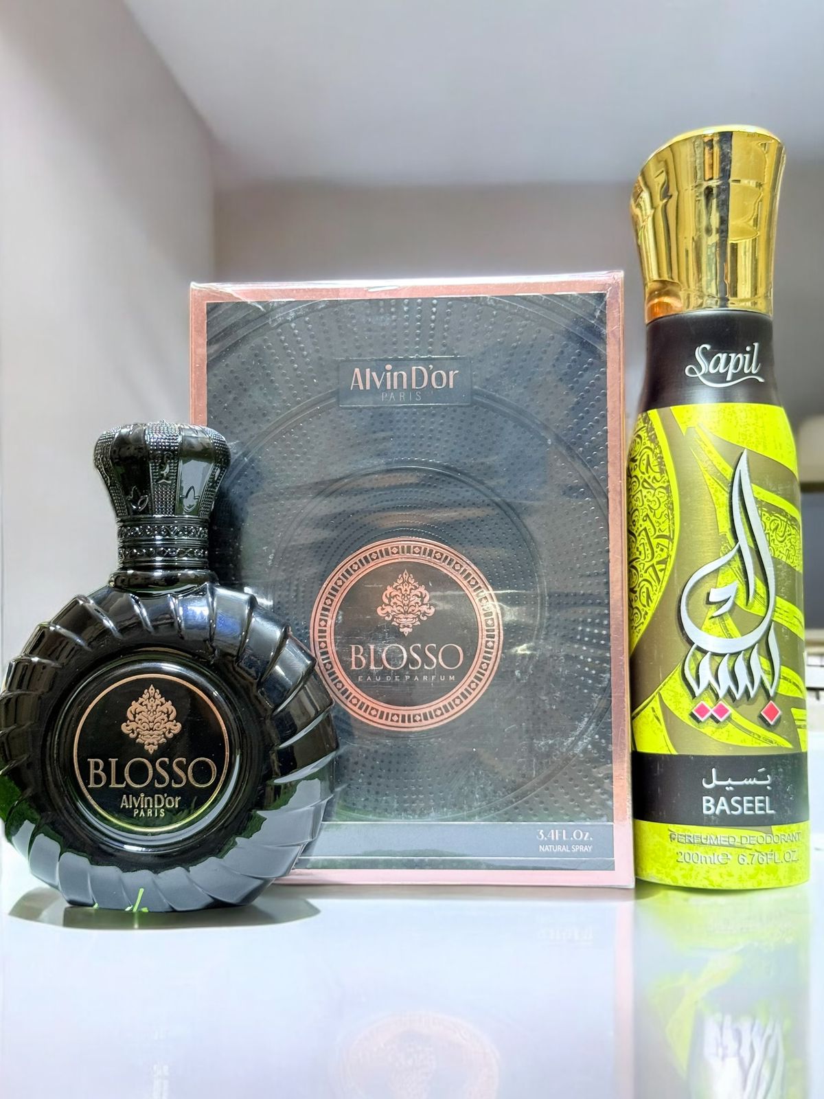 Blosso Perfume 100ml by Alvin D’or with Body Spray Gift (Allow to Open)