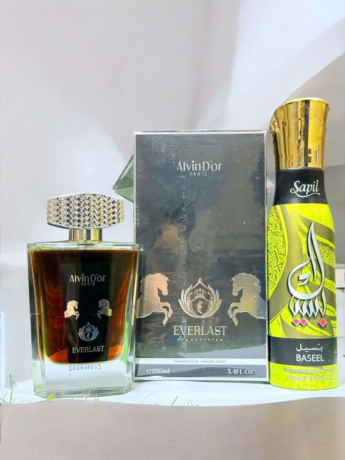 Everlast Perfume 100ml by Alvin D’or with Body Spray Gift (Allow to Open)