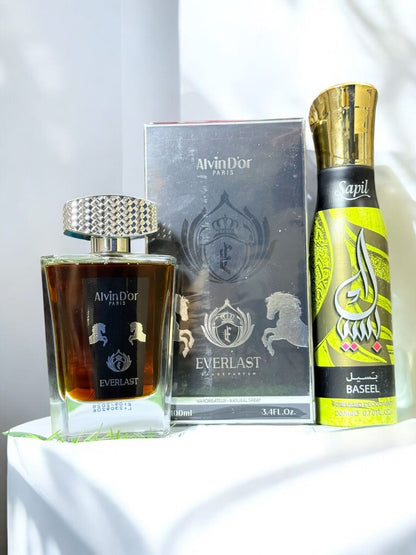 Everlast Perfume 100ml by Alvin D’or with Body Spray Gift (Allow to Open)