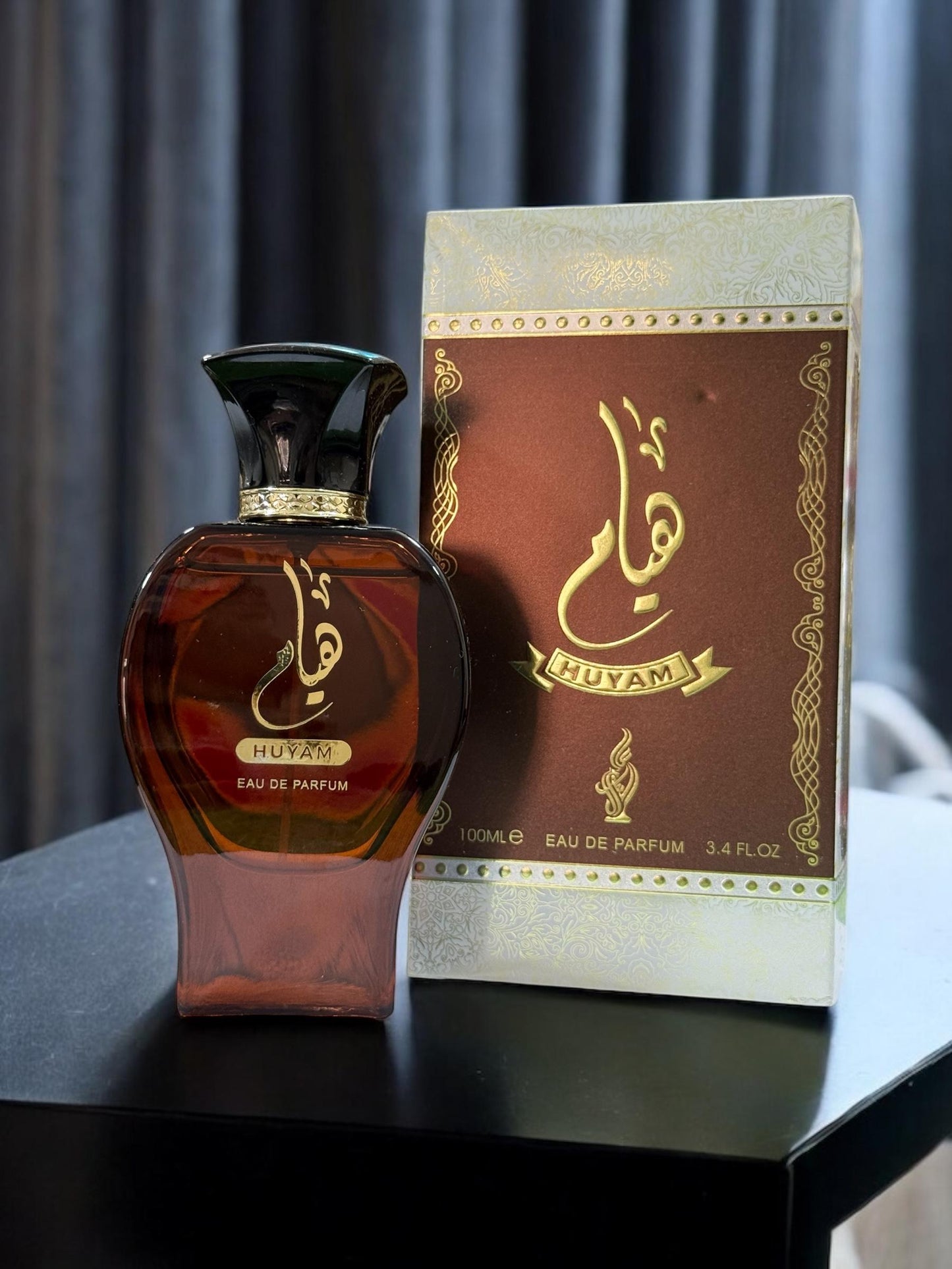 Huyam Eau de Parfum 100ml – Includes 2 Free Body Sprays (Allow to Open)