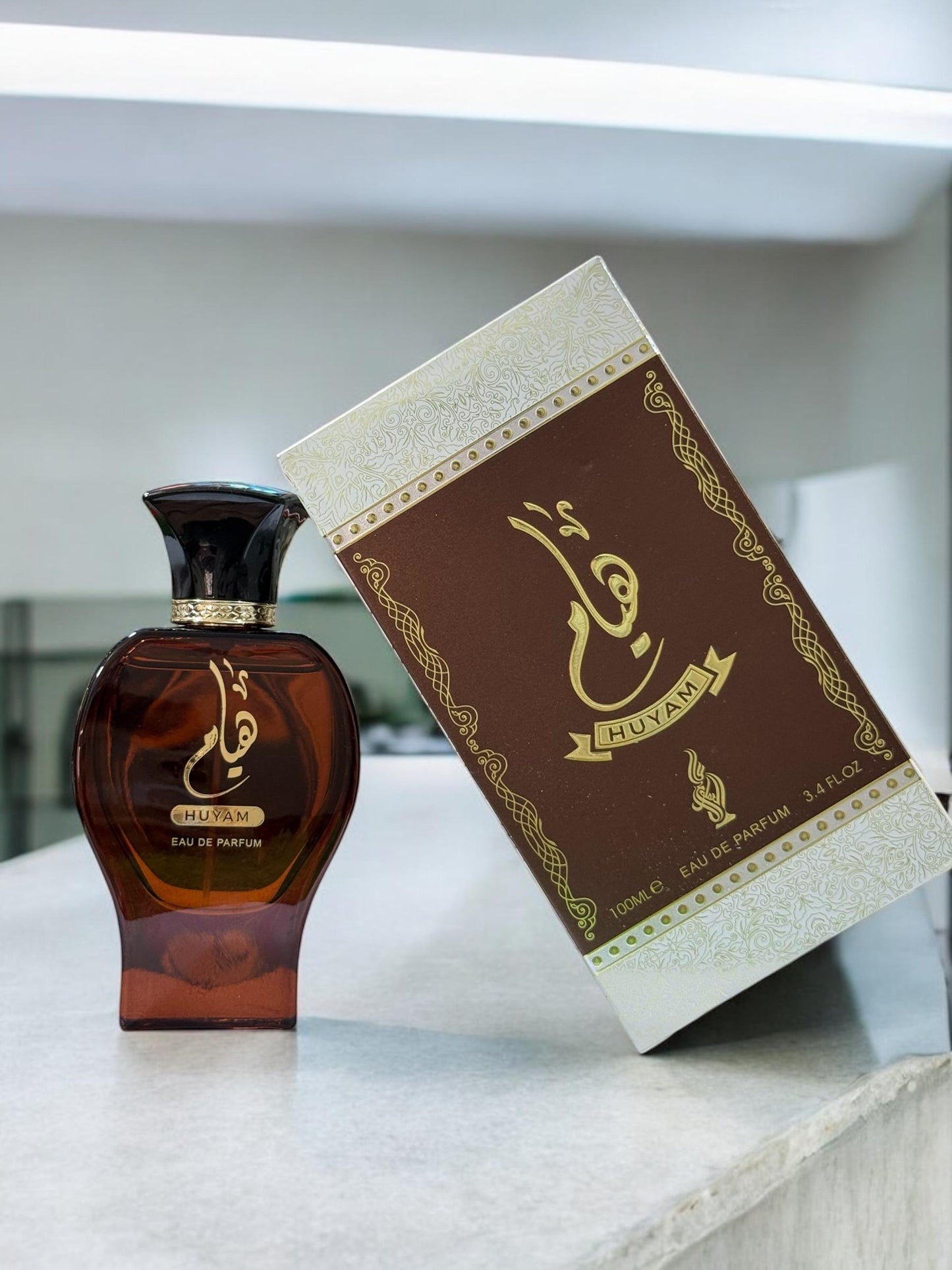 Huyam Eau de Parfum 100ml – Includes 2 Free Body Sprays (Allow to Open)