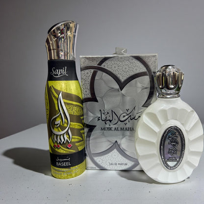 Fragrance World Musk Al Maha 100 ML unisex fragrance 200 ML spray gift (allow to open)