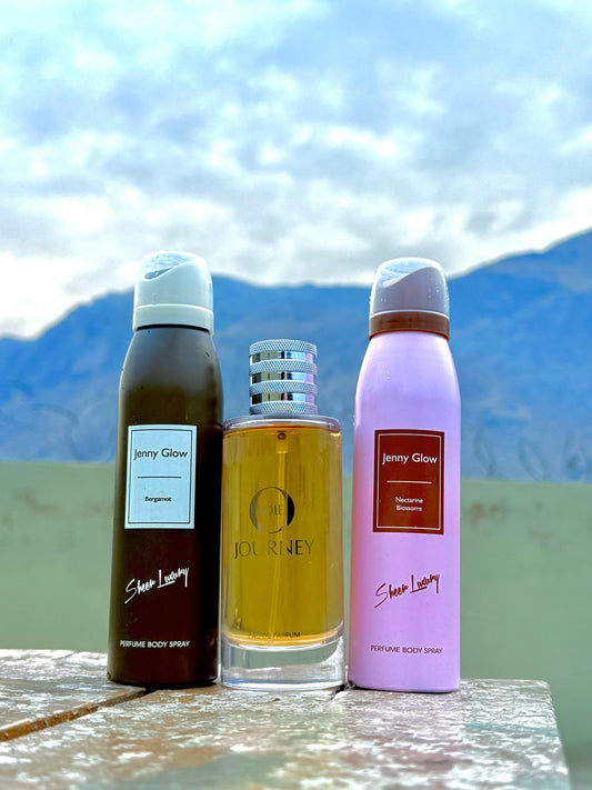 joi journey perfume 2 perfume body spray deal (allow to open)